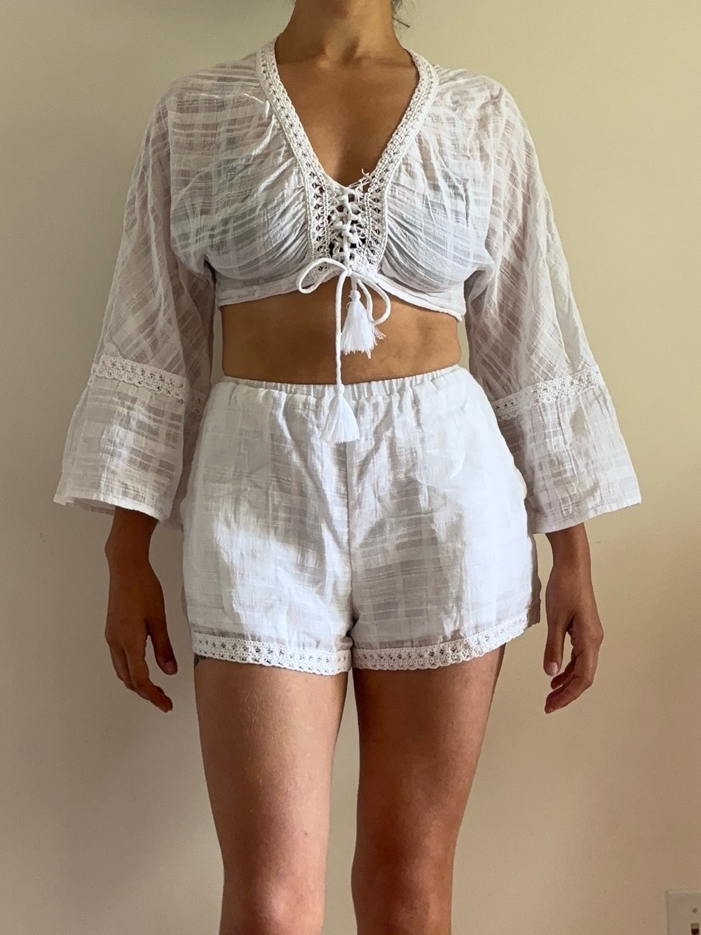 Boho 100% cotton summer set